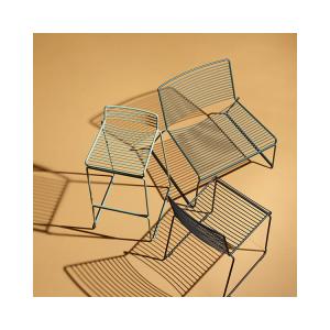 China Steel Frame Garden Chair Colorful and Minimalist Design for Indoor Outdoor by AJUNION wholesale