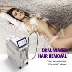 Large spot size candle laser alexandrite hair removal white hair REMOVAL 2000w