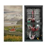 Fixed Indoor LED Display With Steel Cabinet Strong Protection and High