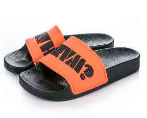 China Outdoor Men'S Open Toe Slippers Anti Skidding Slides Slippers PU Material wholesale
