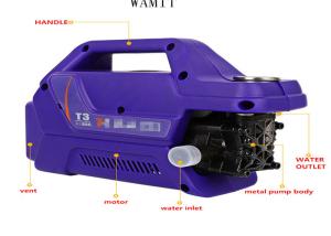 China 220v 100Bar Portable High Pressure Car Washer Commercial Cold Water Pressure Washer wholesale