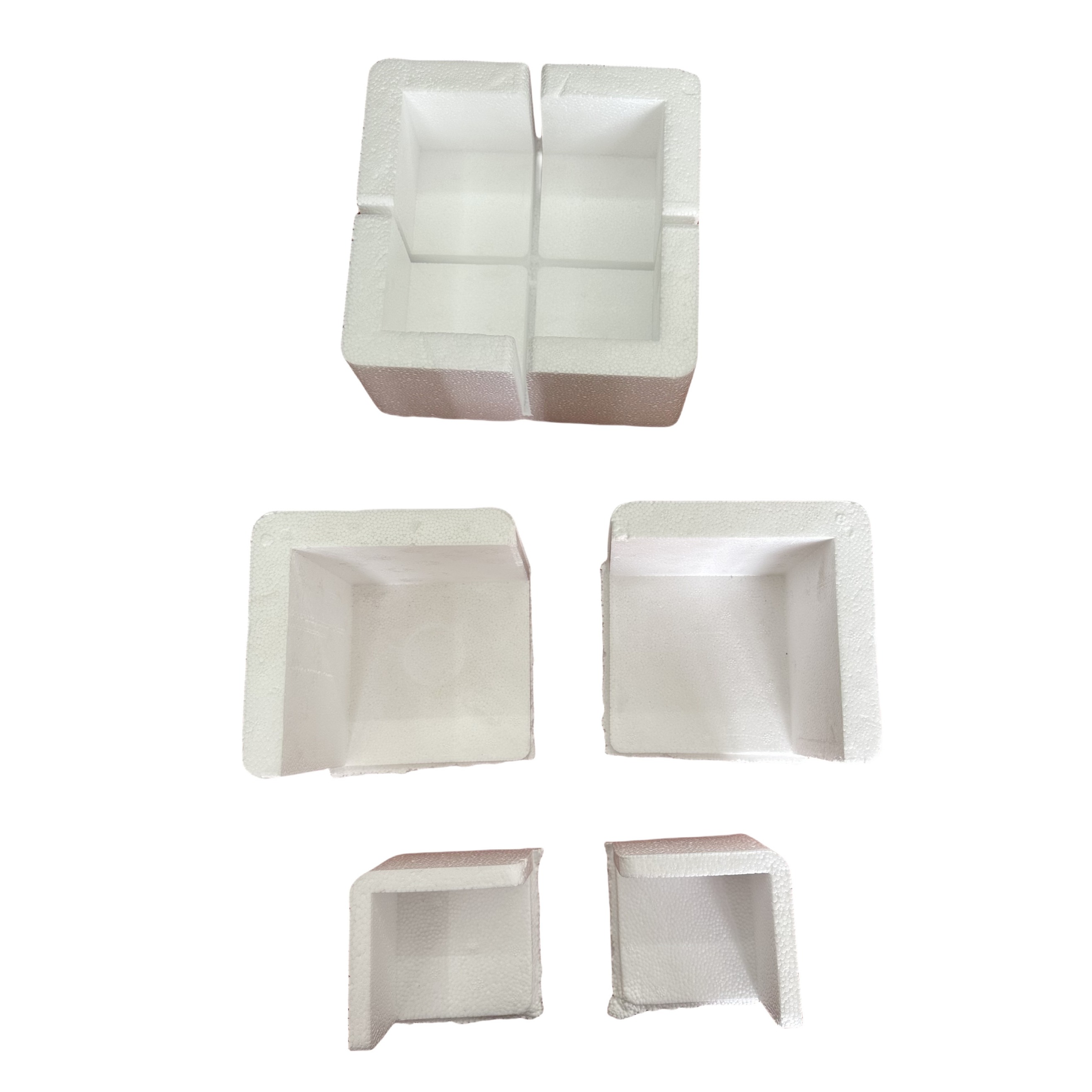 Customized Protection Of Right Angle Parts EPS Foam Corner Protection Furniture Glass Plate Electronic Equipment