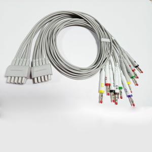 China GE Healthcare EKG Leadwire Cables 10 Leads Banana Connector wholesale