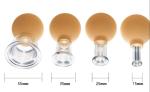 4 pcs Custom Medical Device Cuppings Set For Body Anti Cellulite Silicone Vacuum