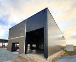 Steel Structure Hangar Prefabricated Hot Rolled Galvanized Warehouse Building