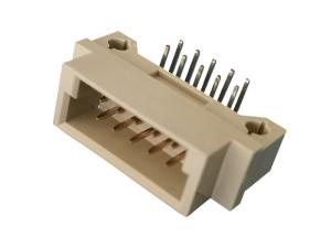 China Female Straight 2x5 Pin Header DIN 41612 180 Degre Double Row For PCB Board wholesale