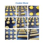 304SS Cookie Forming Machine Krumkake Maker Cutter For Hotel Bakery Manufacturin