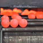120mm Forged Steel Balls B2 Material 60 - 65HRC Grinding Metal Ball For Power