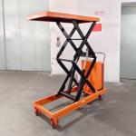 300kg-1000kg Single Scissor Lift Trolley 1.7m Electric Hydraulic Trolley Table