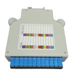 C45 DIN Rail Fiber Optic Terminal Box 12 Port SC MPO Prefabricated Cabinet