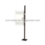 21.5 Inch Outdoor Digital Signage Vertical Screen 2000nit Side Wall Hanging