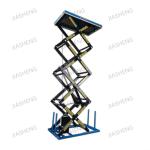 Stationary 2 Ton Multi Scissor Hydraulic Platform Lift Table Max Height 4200mm