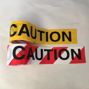 China Custom PE Caution Tape Danger Marker Warning Tape wholesale