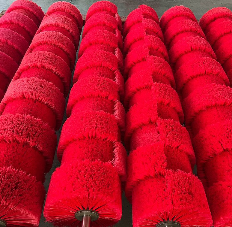 Automatic Computer Car Washer Wheel Hub Brush Roller with High/Low Fur Brush Stainless Steel
