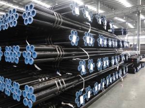 China ERW Steel Oil And Gas Pipes , Grade B Api 5l X52 Pipe Fire protection on sale