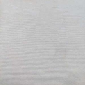 China White Color 100% Cotton Plain Dyed Fabric For Sports Clothing 260gsm wholesale