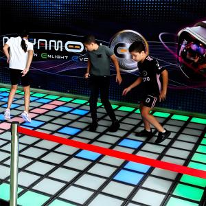 China Northern Lights Game Room Super Grid By Activate Lava Game LED Floor wholesale