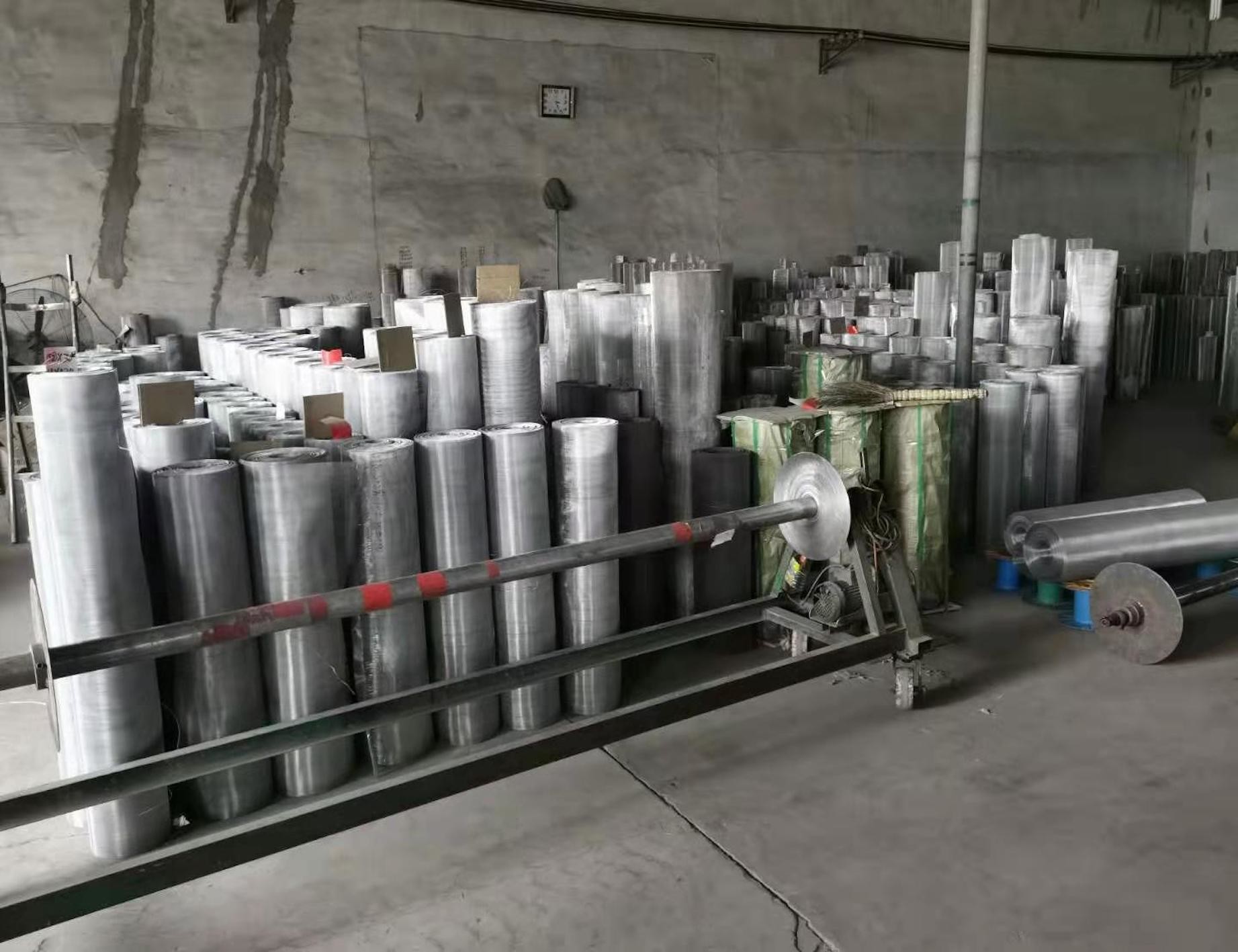 0.5mm 1mm 30m / Roll Steel Diamond Mesh Anti Theft