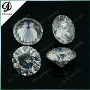 China Round Synthetic White Moissanite Diamond Loose Stone wholesale
