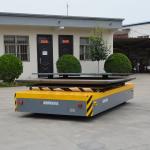 Automatic Charging Trackless Transfer Cart Electric With Steel Plate Wheels Base