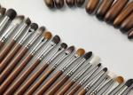 Vonira Beauty Handcrafted Makeup Base Eyeshadow Brush Copper Ferrule Ebony