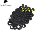 Grade 7A Virgin Brazilian Hair Extension Body Wave , Natural Black Human Hair