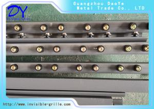 China 316SS Balcony Tensile Strength Invisible Aluminum Track For Home Safety wholesale