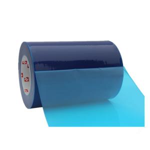 China Self Adhesive Window Protective Film Blue PE For Glass Security 10mm-1500mm wholesale