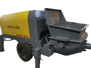China 45kw Portable Concrete Pump Vertical 100 - 150m Distance 2500kg Weight wholesale