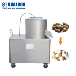 China Sus 304 Stainless Steel Potato Washing Peeling Machine Energy Saving wholesale