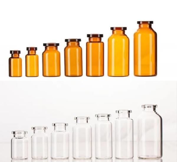 5ml 10ml 20ml Amber Clear Sterile Injection Brown Empty Pharmaceutical Injection