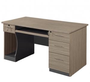 China Modern Custom Office Desk With Melamine Faced Chipboard Material on sale