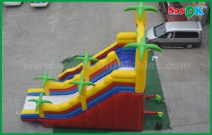 China Childrens Inflatable Slide 5 X 8 Giant Outdoor Commercial Inflatable Bouncer Slide Double Slide wholesale