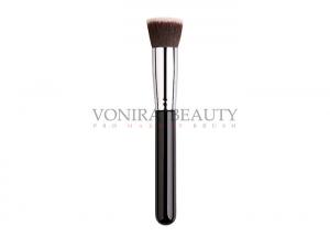 China Flat Foundation Kabuki Private Label Makeup Brushes Long Handle For Popular on sale
