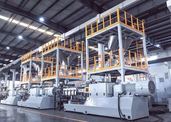 LFT-D Long Glass Fiber Thermoplastic Extrusion Machine Co-Rotating Twin Screw