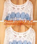 Crocheted Lace Women Shirts For Dress Cover Up Casual Wearing Summer 2015 new