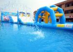 Various Color PVC Material Inflatable Castle For Many Water Parks