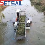 Set Sail Full Hydraulic River Aquatic Plant Harvester for Cleaning Effectiveness