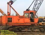 Diesel Fuel Used Cranes , Second Hand Crane KH125-3 Good Tires No Oil Leak