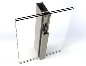 China Shatter Resistant Curtain Wall Window Safety And Stable High Accuracy wholesale