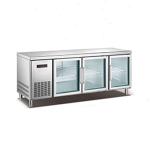 Direct Cooling Stainless Steel Freezers Refrigeration Facilities 1380L