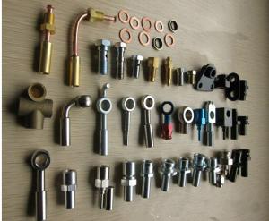 China carbon steel galanized zinc plated coating brake hose line pipe fittings wholesale