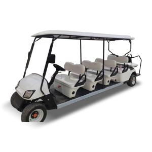 China New Energy 4 Row Golf Cart Electric Golf Buggy With Seat 690kg wholesale