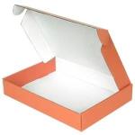 Flat Cardboard Black Mailer Boxes Folding Foldable Carton For Shoes Clothing