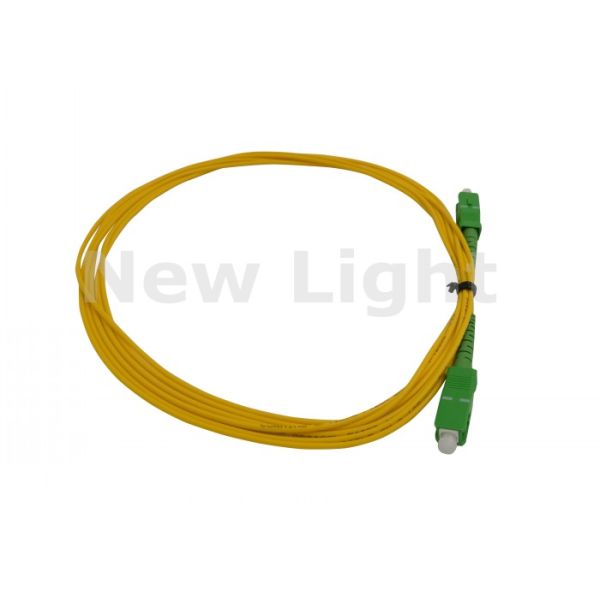 2.0mm Diameter Single Mode SC-SC Optical Fiber Patch Cord for High-Speed Data Transmission