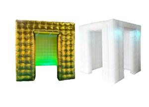 China Cube Tent Type Inflatable Photo Booth Enclosure China Warehouse Wedding Props wholesale