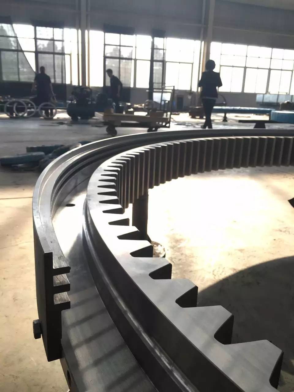Ball Roller Combination Large Size Slewing Ring Bearing Turntable For Deck Crane, Wind Power