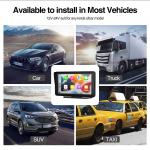 GRANDnavi Universal Android Auto CarPlay 7Inch Built In Screen IPS 2.5D Screen