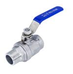 Industrial Stainless Steel 316 2" NPT Female Full Port Ball Valve Vinyl Handle