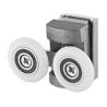 Buy cheap Soft Close 6-8mm Sliding Glass Door Rollers 23mm-26mm Wheels from wholesalers